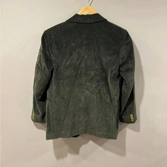 Versace Green Corduroy Sport  Jacket - Picture 3 of 12